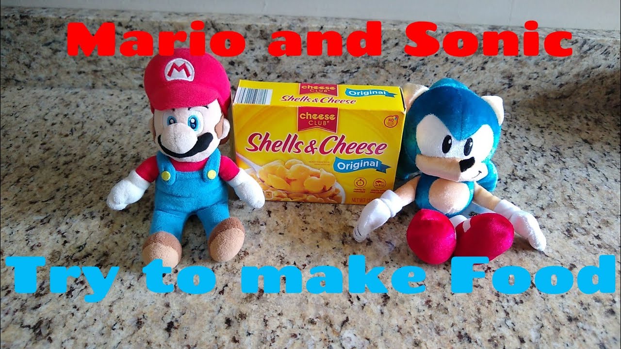 Mario and Sonic try to cook food (SM134)