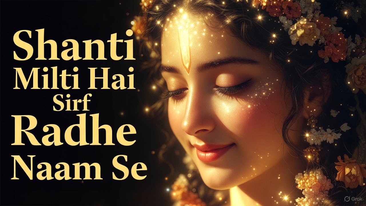 🍁❣️Radhe Radhe Krishna Bhajan | Ye Bhajan Sunte Hi Aankhon Me Aansoo Aa Jate Hain | Suno AI