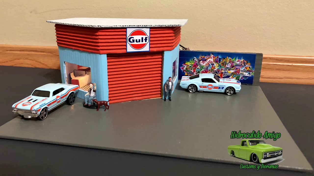 Mi primer Diorama 1/64 Gulf Del 2021 My first diorama