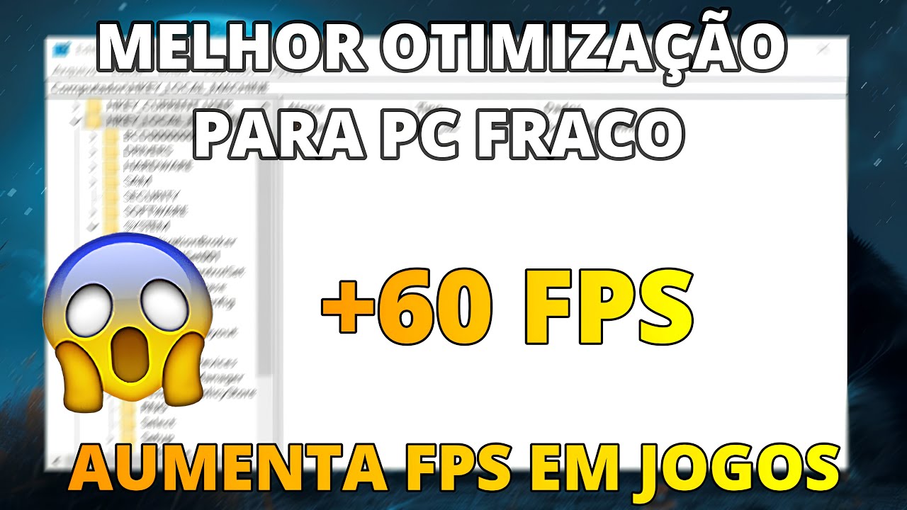 MELHOR OTIMIZAÇÃO PARA PC FRACO COMO AUMENTAR O FPS EM JOGOS 😱 DICAS + CONFIGURAÇÕES FREEFIRE 🚀