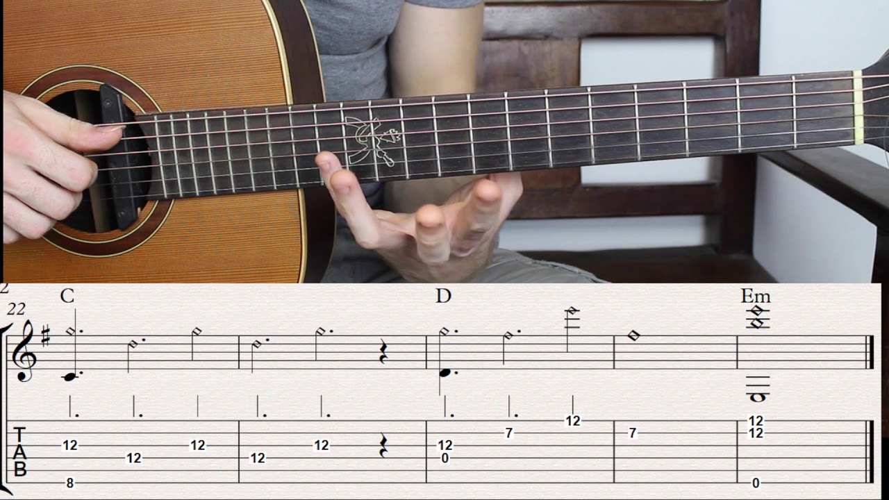 Natural Harmonics on Acoustic Guitar for Beginners