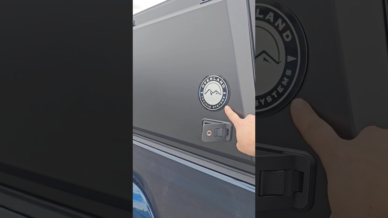 Overland vehicle systems expedition truck topper for a Jeep Gladiator! 