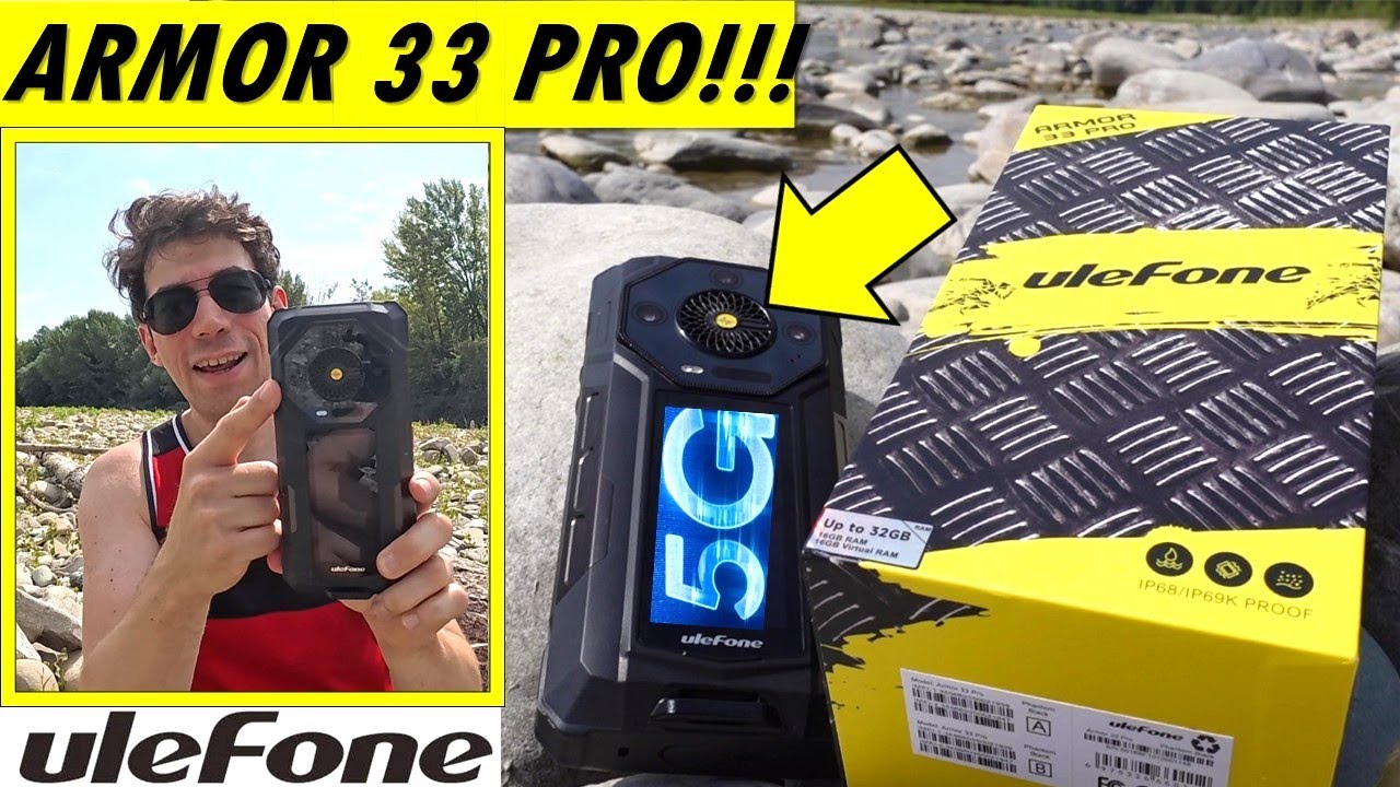Ulefone Armor 33 Pro: Il Rugged Phone con Doppio Display e Speaker da 118dB! Recensione Completa
