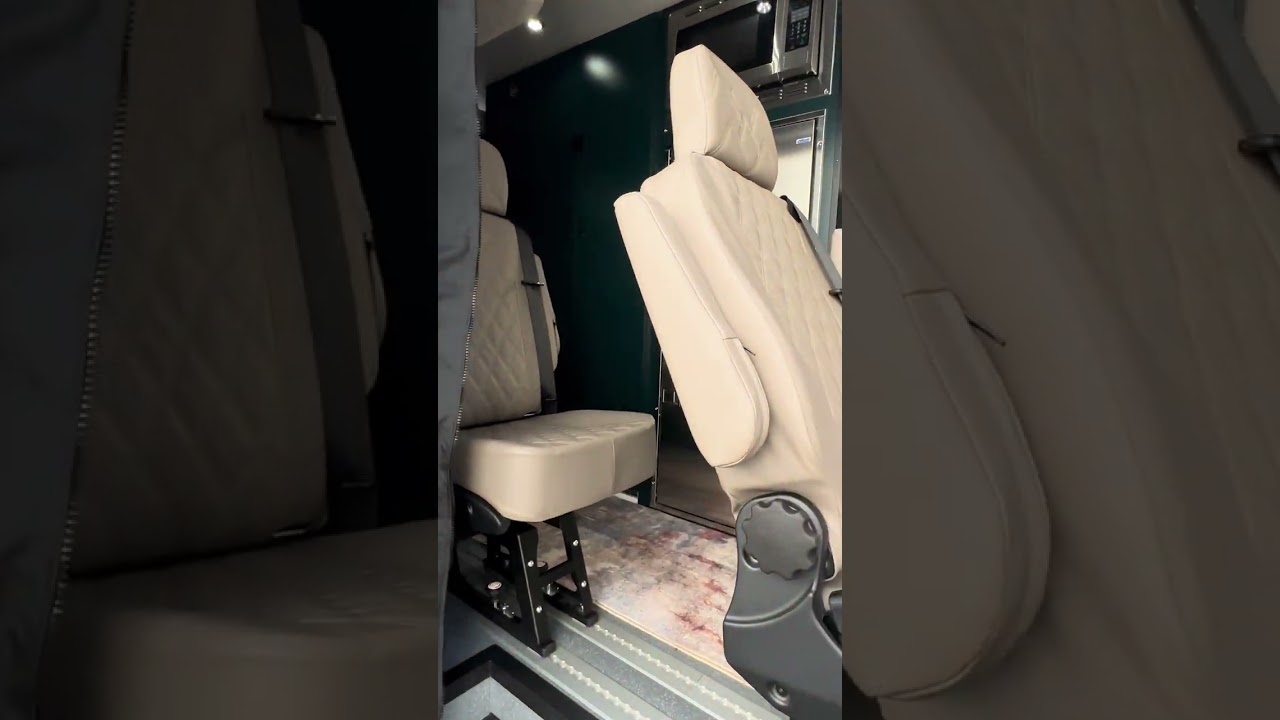 Sprinter 170 Ext. AWD: Seats 11 and sleeps 8 #campervan