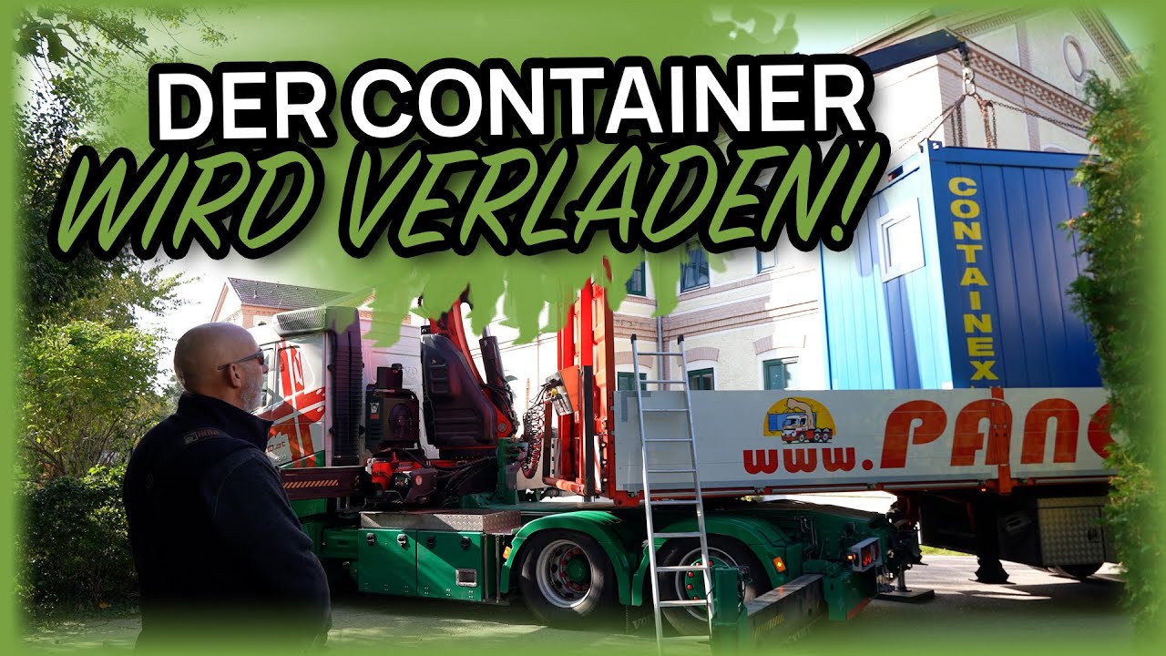 Panozzo im Einsatz | Der Container wird verladen! Teil 2 🏗️🚛