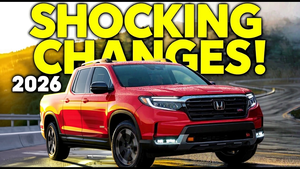 2026 Honda Ridgeline Is Worth Waiting for These 7 Huge Reasons!