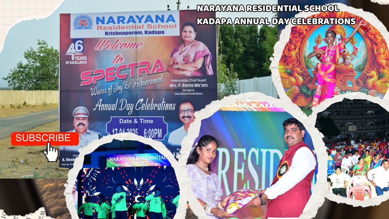 Narayana Residential School Kadapa Annual Day Celebrations 