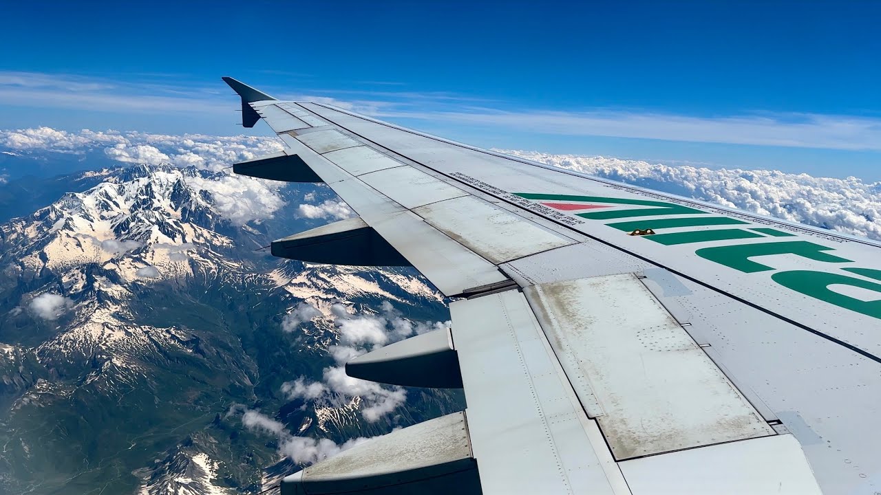 [4K] Full Flight | ITA Airways | Airbus A319-111 | Geneva (GVA) - Rome (FCO) | AZ575 | EI-IMT