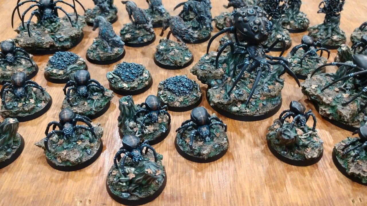 MESBG Army Showcase Dark Denizens of Mirkwood