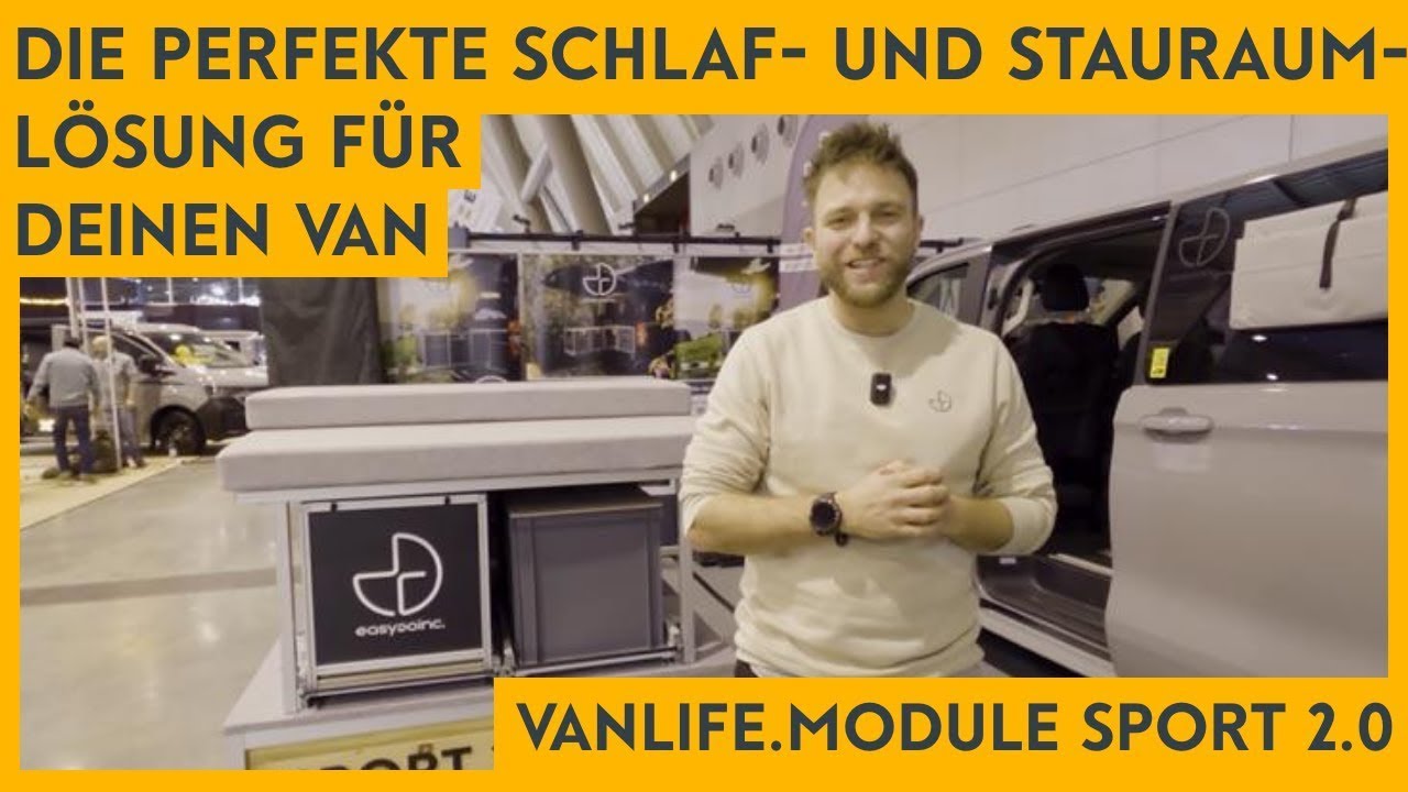 Verwandle deinen Van in einen echten Camper! | easygoinc. vanlife.module SPORT 2.0