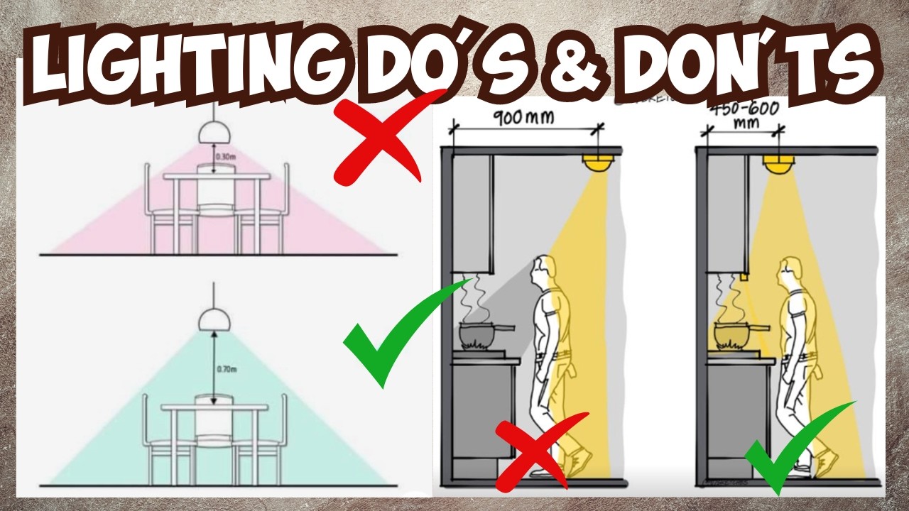 Interior Design Tips: Dining & Kitchen LIGHTING Do&rsquo;s and Don&rsquo;ts!