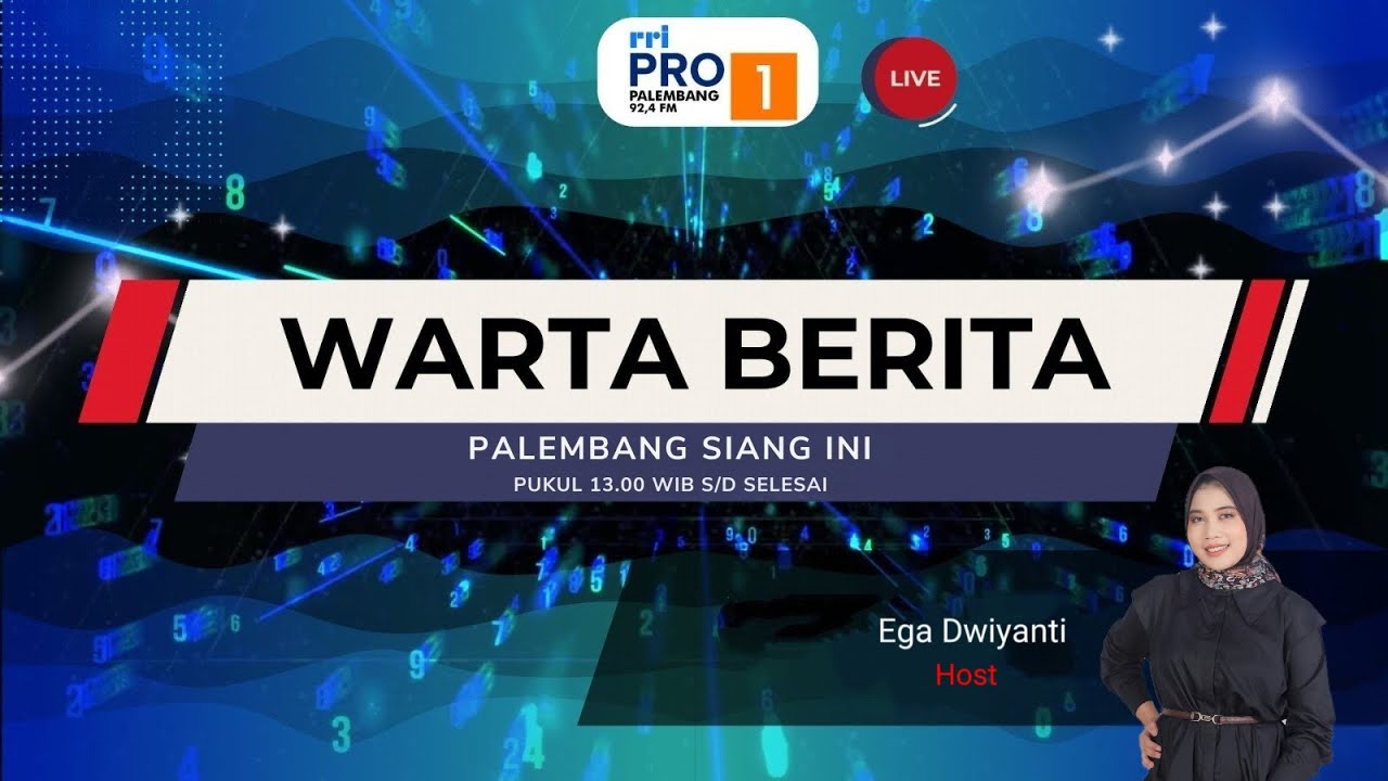 WARTA BERITA SIANG - RRI PALEMBANG, 07 MARET 2026