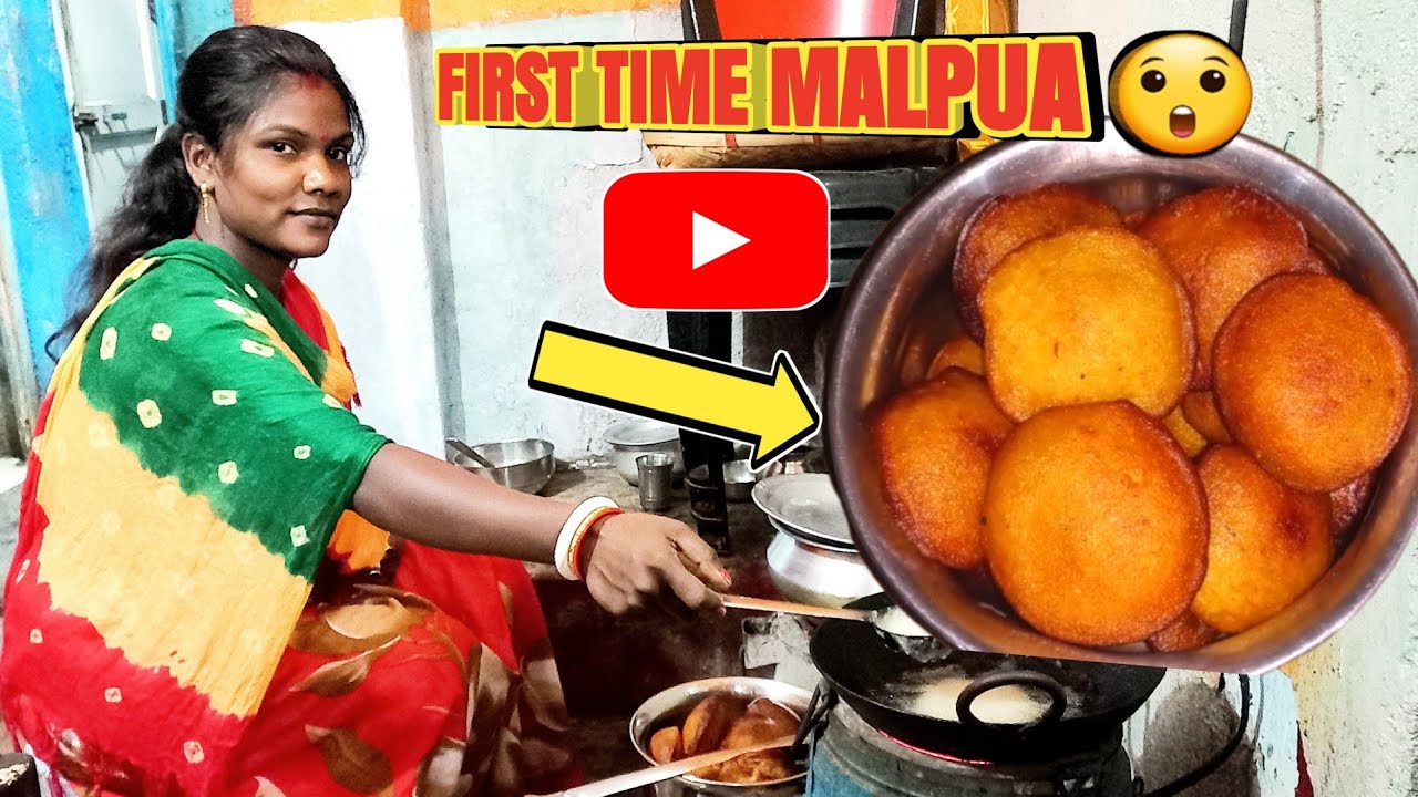 पहली बार में ही Perfect Malpua 😲 | Wife Ki Special Recipe #vlogs #jagdishnehavlogs 