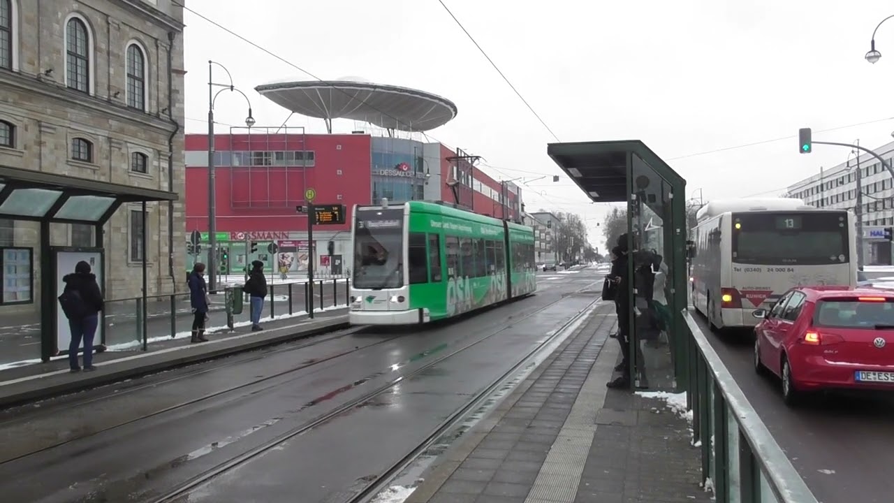 Dessau Straßenbahn 16.02.2026