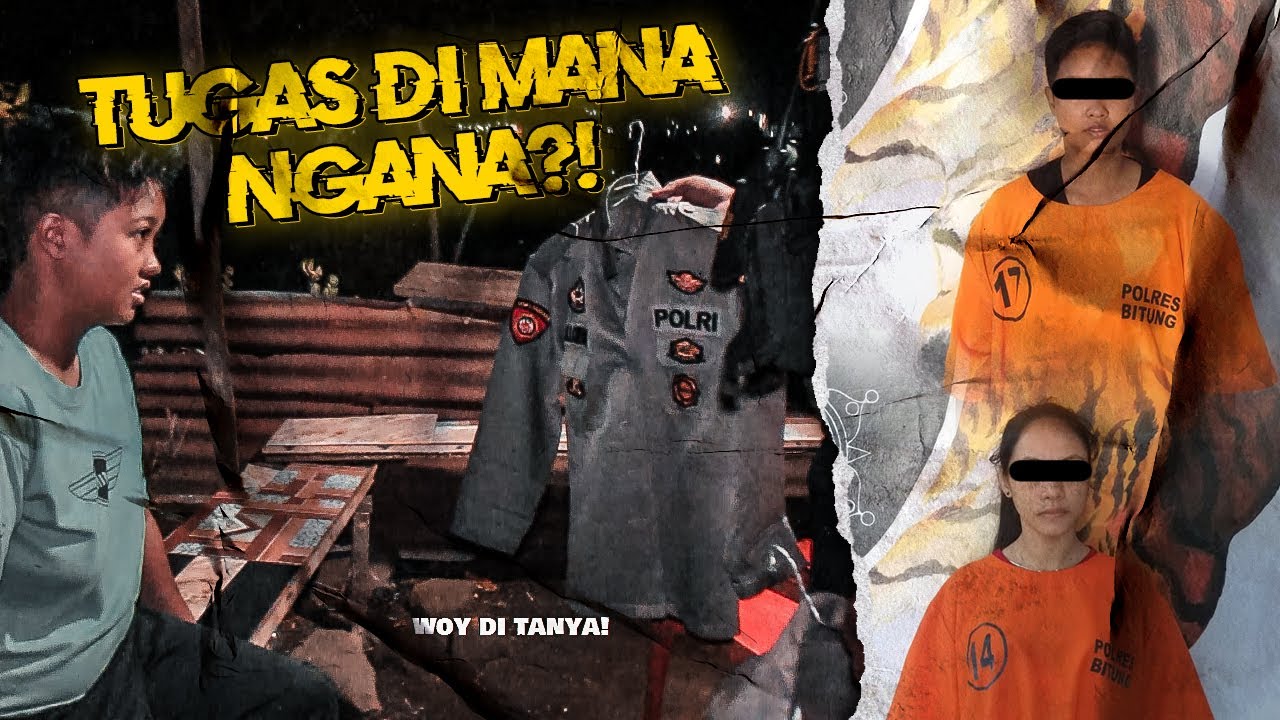 TEAM TARSIUS AMANKAN POLISI GADUNGAN YANG VIRAL DI MEDSOS!