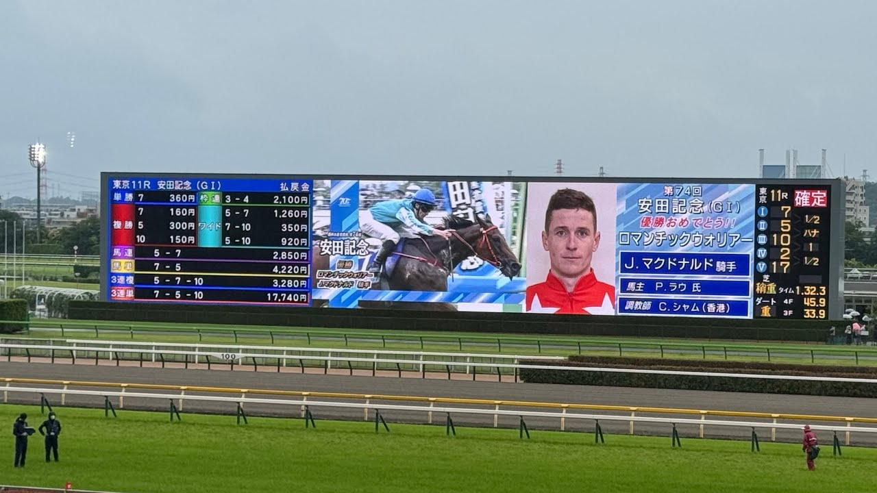2024年安田記念(G1) 香港代表 ロマンチックウォリアー  浪漫勇士  Romantic Warrior  J.マクドナルド騎手  パドック　現地映像 Tokyo Racecourse