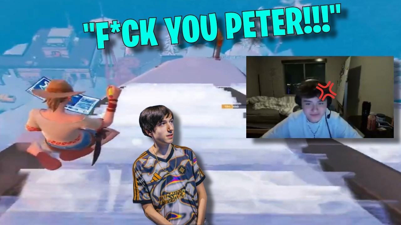Higgs crashes out on Peterbot... 💀