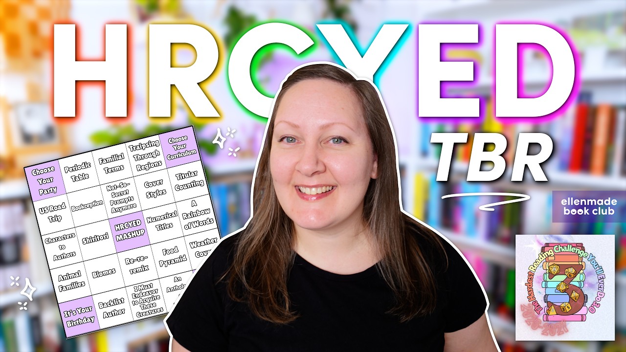 My HRCYED TBR 📚💜 Reading Plans for the Hardest Reading Challenge You'll Ever Do 3.0