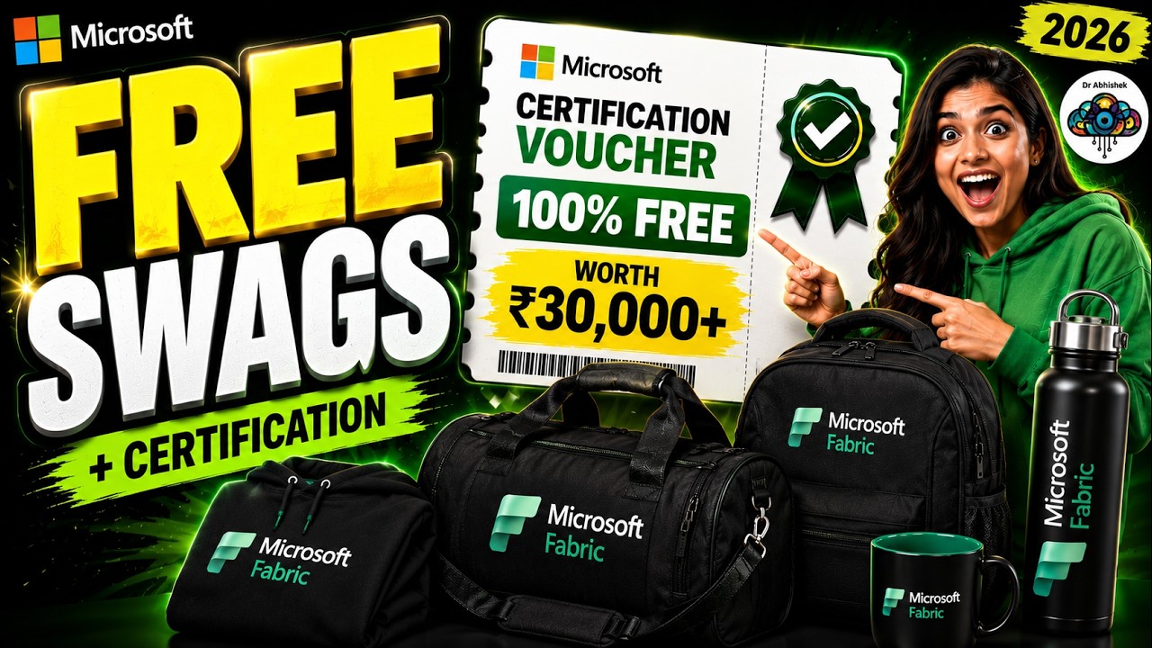 Claim FREE Microsoft Swags & FREE Certification Voucher Before It's Too Late! #microsoft