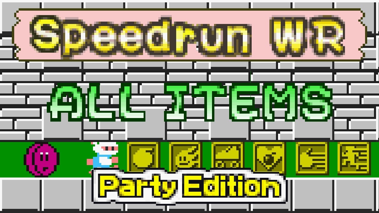 Bomberman Party Edition - Classic All Items Speedrun (