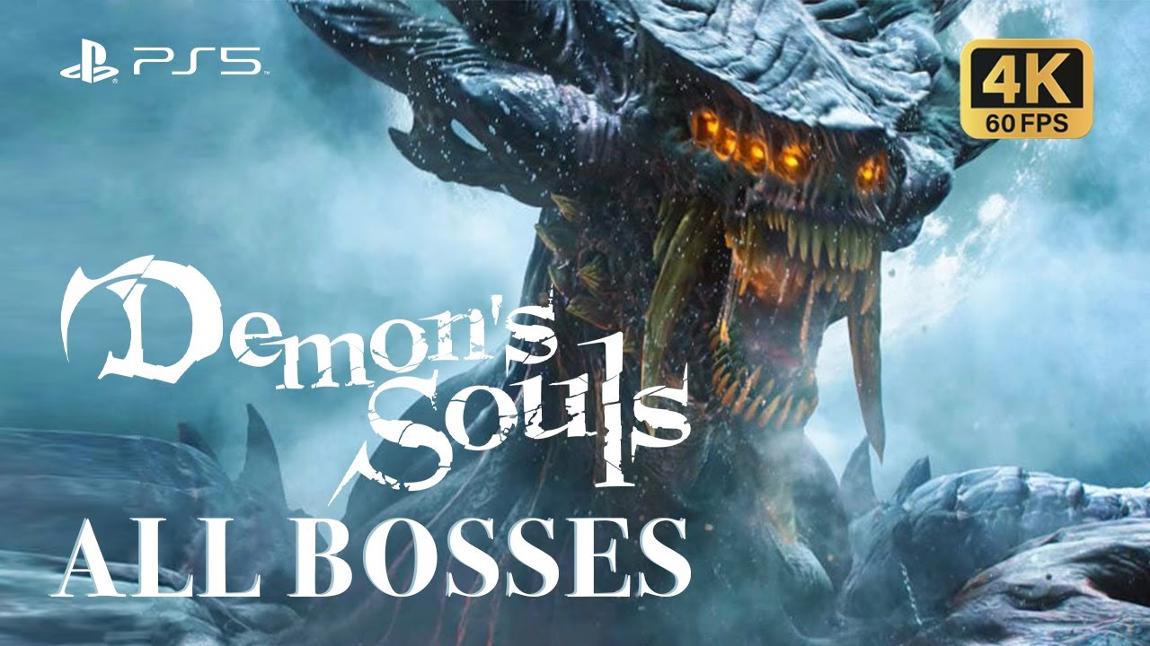 Demon's Souls | All Bosses NG+ | 4k 60FPS | PS5 Gameplay