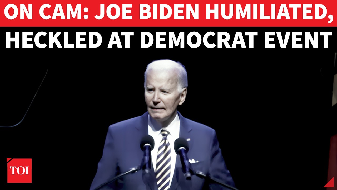 ON CAM: Joe Biden HUMILIATED, Speech Interrupted At Democrat Event For Israel Support | WATCH