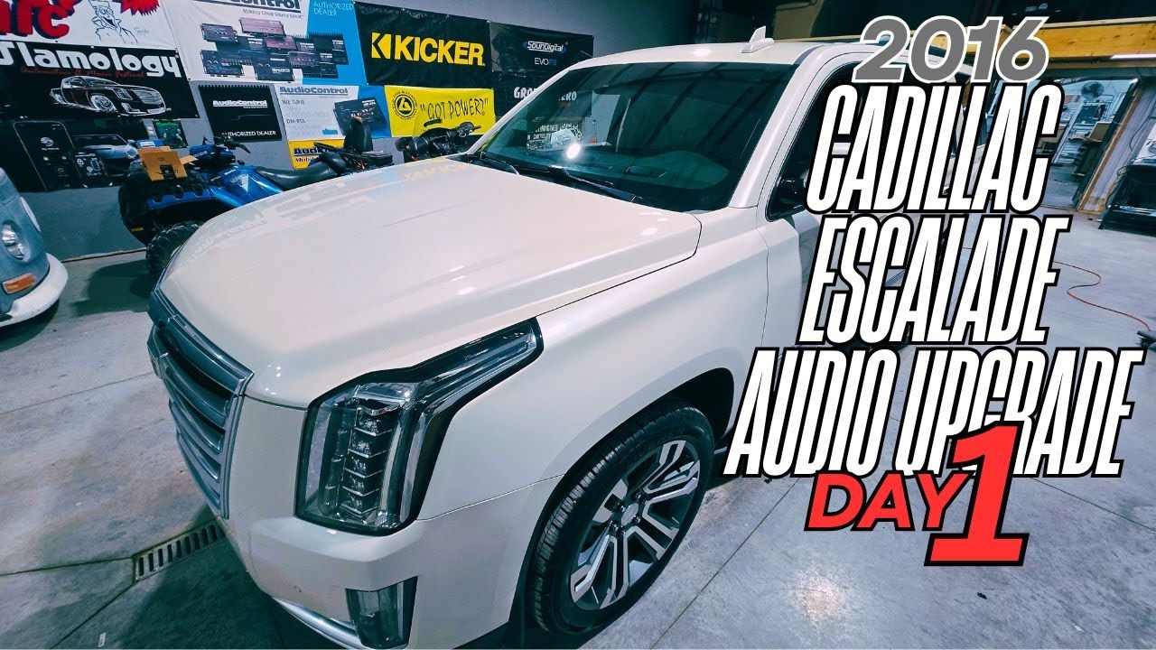 Cadillac Escalade 2016 года получает обновление аудиосистемы, день 1