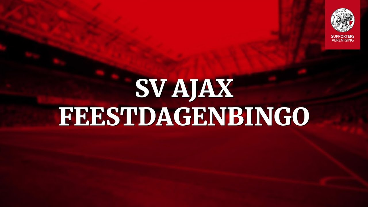 SV Ajax Feestdagenbingo 2025