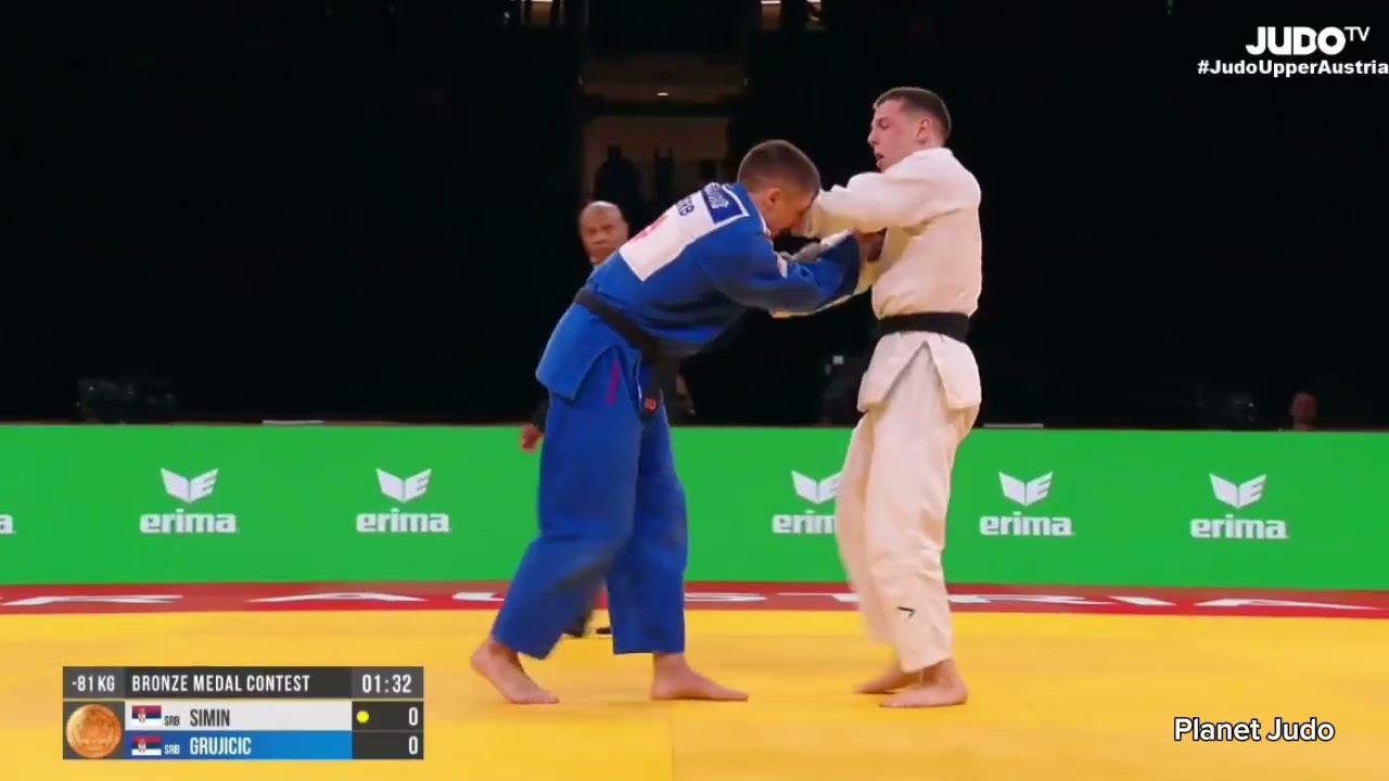Mihajlo SIMIN 🇷🇸 🆚️ Vasilije GRUJICIC 🇷🇸 | схватка за бронзу/-81кг | Гран При Австрия 2026