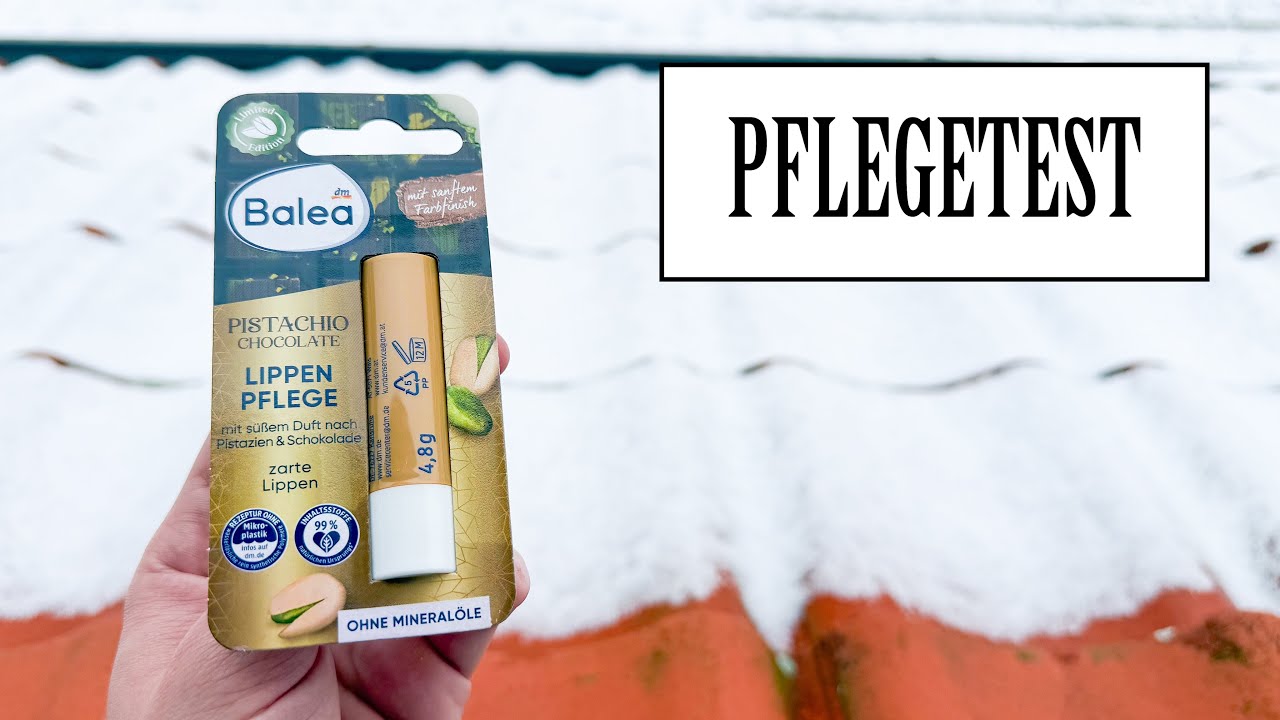 DM Balea - Pistachio Chocolate (Lippen Pflege) | PFLEGETEST
