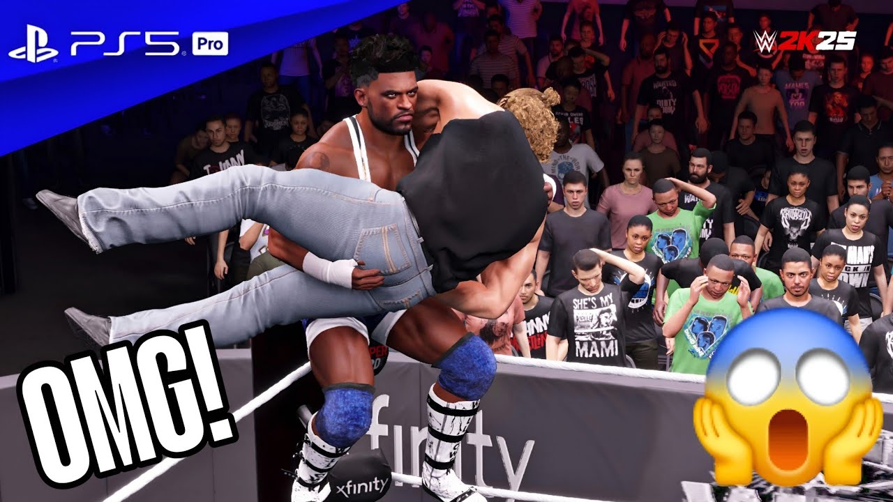 WWE 2K25 - Royce Keys vs. Brock Lesnar No Holds Barred Match at WrestleMania 42 | PS5 Pro [4K60 HDR]