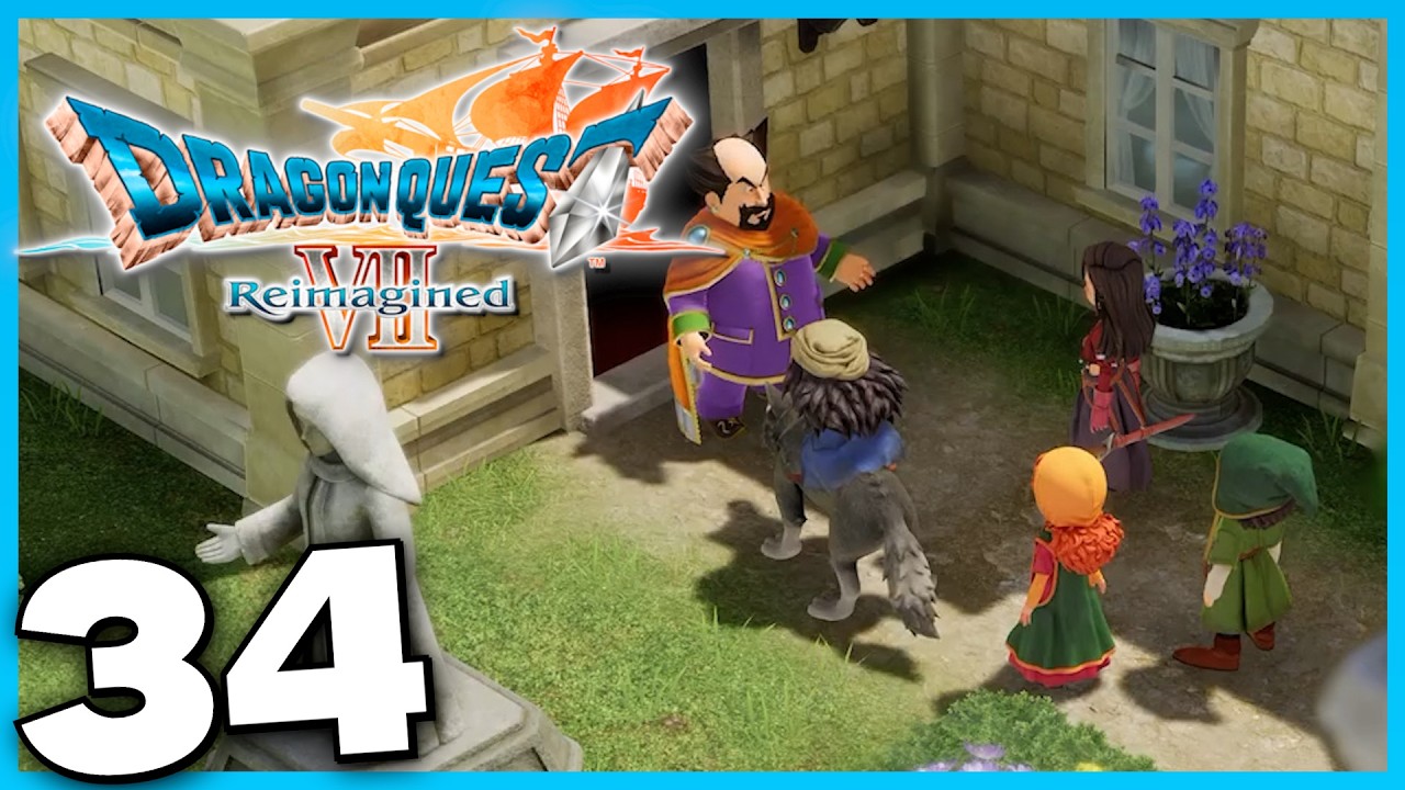 A Stone's Glow Away | DRAGON QUEST VII Reimagined | First Playthrough Pt.34