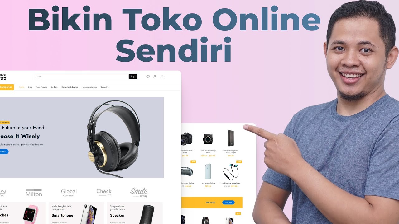 Cara Membuat Website Toko Online Sendiri - Dari Awal Sampai Jadi