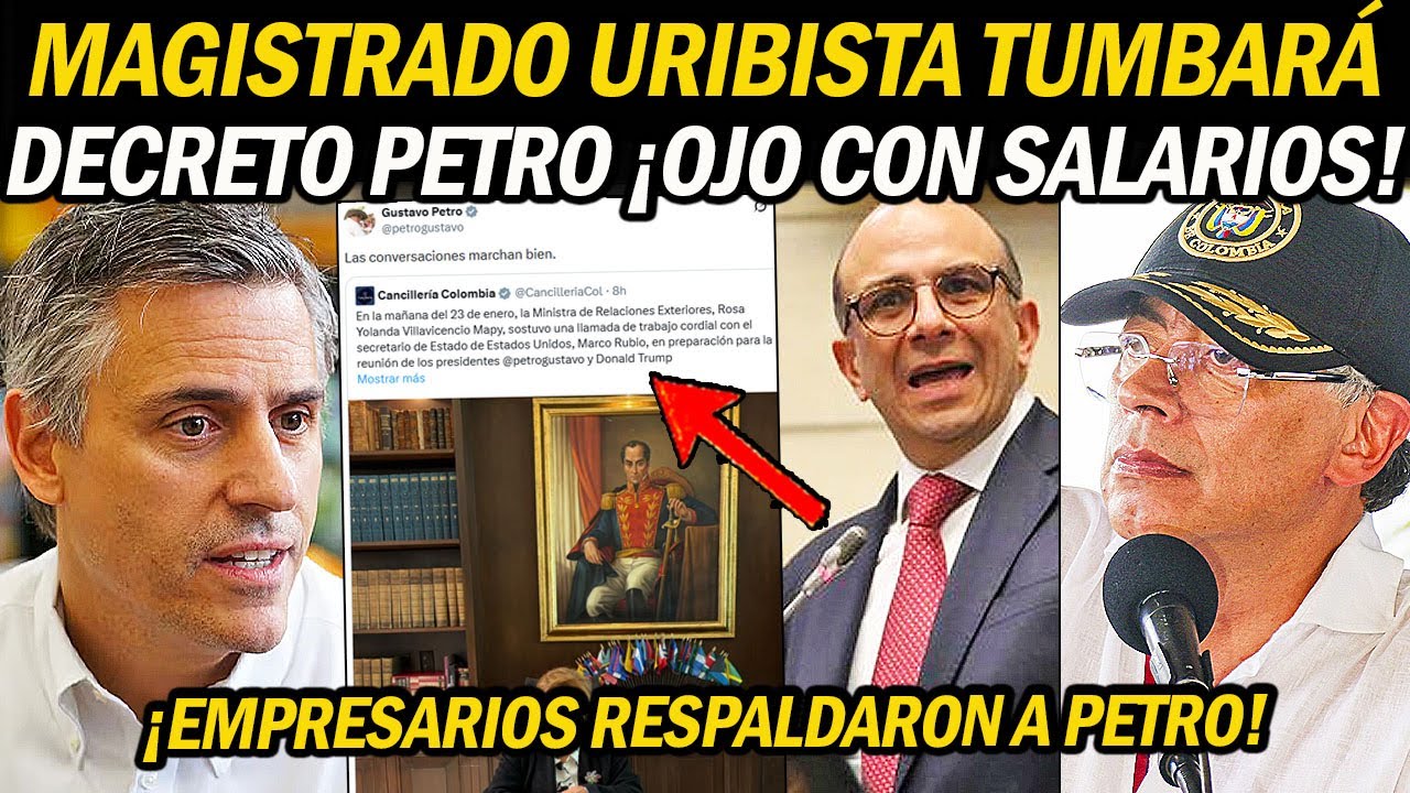 Alerta: MAGISTRADOS SE VENGARON DE PETRO: Tumbaran Decreto ¡SE QUEJARON POR REDUCCIÓN MEGASALARIOS!