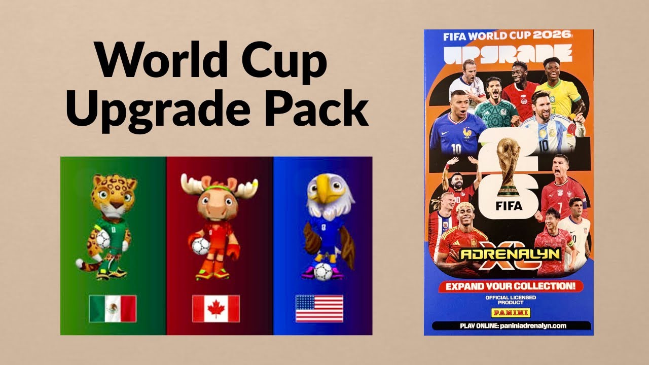 Panini Upgrade Pack Fifa World Cup 2026 #paniniukofficial #football #soccer #fifa #worldcup #usa 