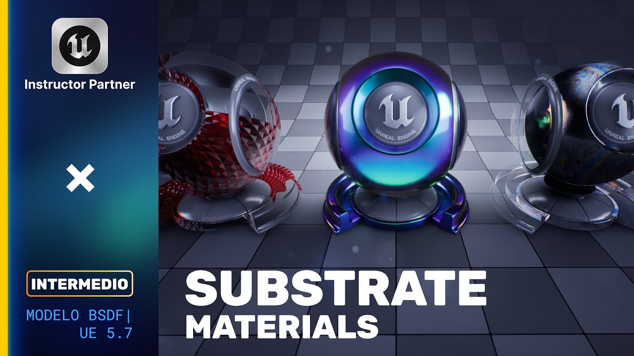 Substrate Slabs en Unreal Engine 5.7: Materiales avanzados creados f&aacute;cilmente.