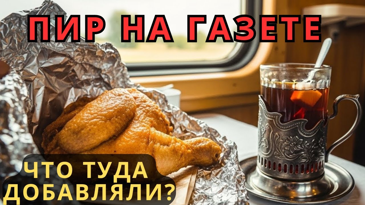 ПИР В ПЛАЦКАРТЕ СССР: Почему еда в советских поездах была такой вкусной?