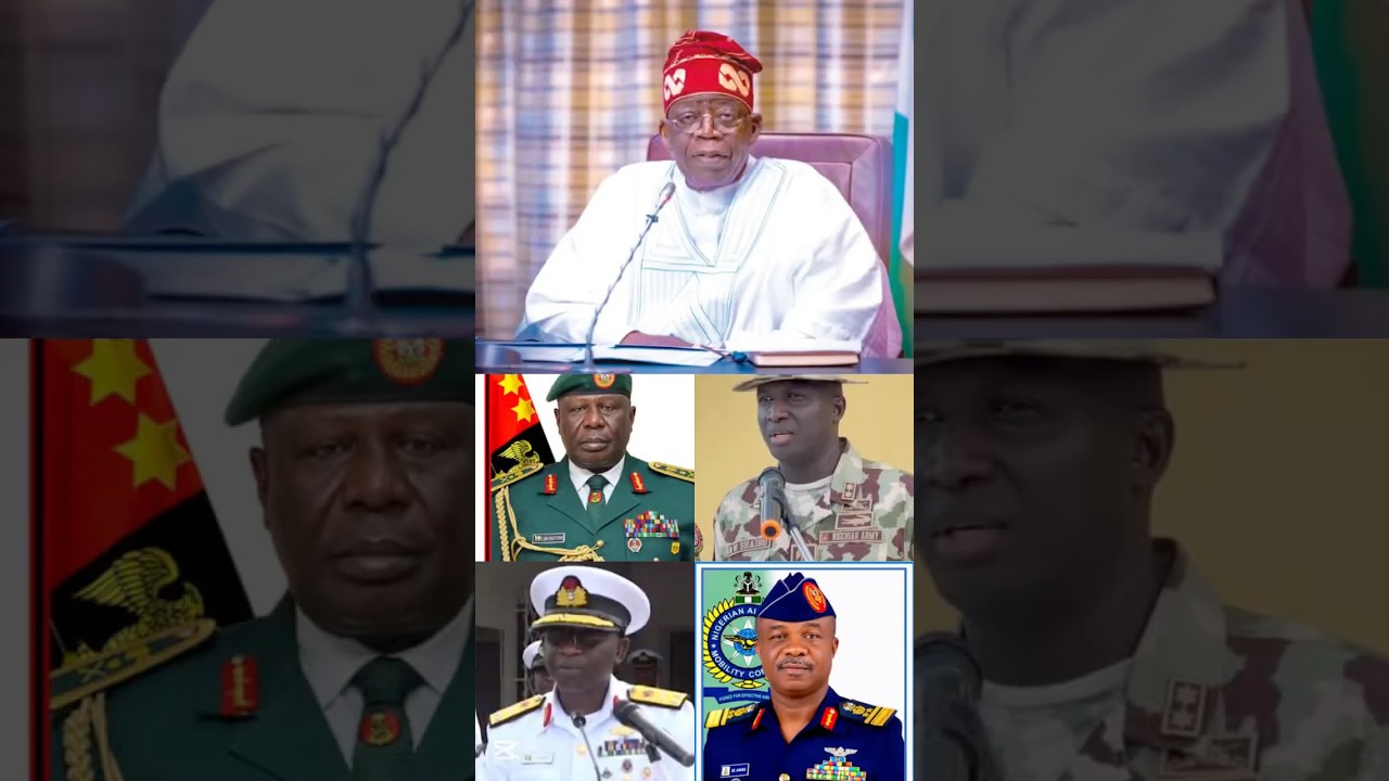 President appoints new service chiefs
