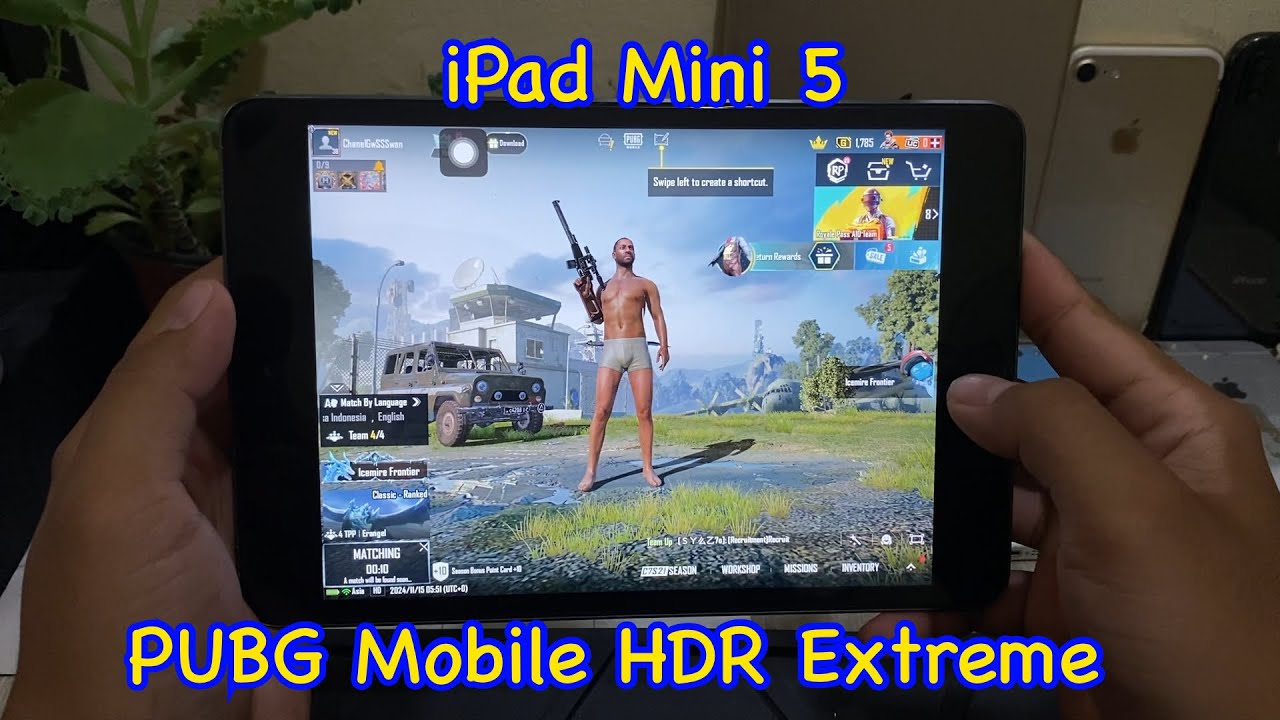 GREAT VALUE! iPad Mini 5 PUBG Mobile HDR Extreme in 2024