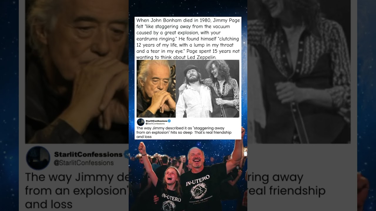 Jimmy Page's Heartbreaking Words About John Bonham's Death