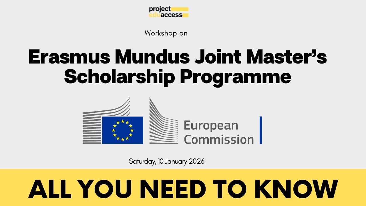 Applying for Erasmus Mundus Joint Masters Programme | Study in Europe Series | Ep 3