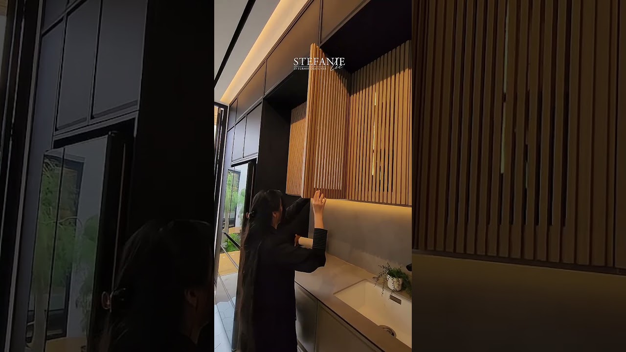 Japandi Kitchen #interiordesign