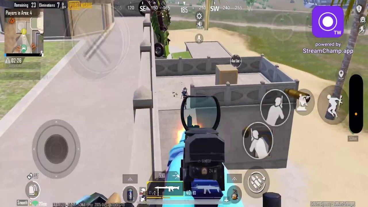 PUBG Mobile live gameplay, BURGER is live!