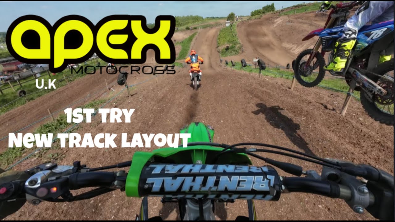 Apex motocross track | 2015 Kx 250f | DJI action 4k #ukmotocross