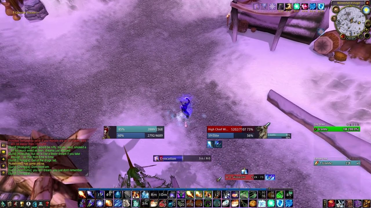 HIgh Chieftan Winterfall solo CROMHC