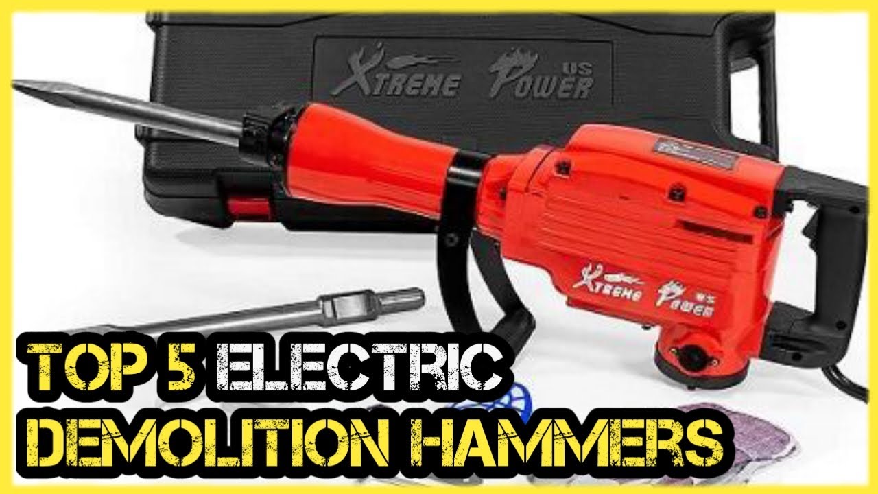 Top 5 Best Electric Demolition Hammers 🏆 Top 5 Items Tested & Reviewed✅