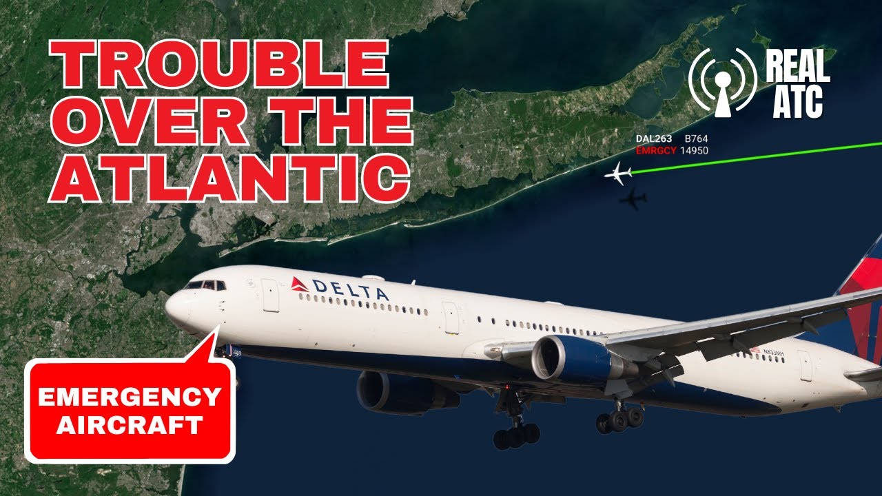 Delta Flight 263 Emergency Landing at JFK | Hydraulic Failure & Manual Gear Deployment