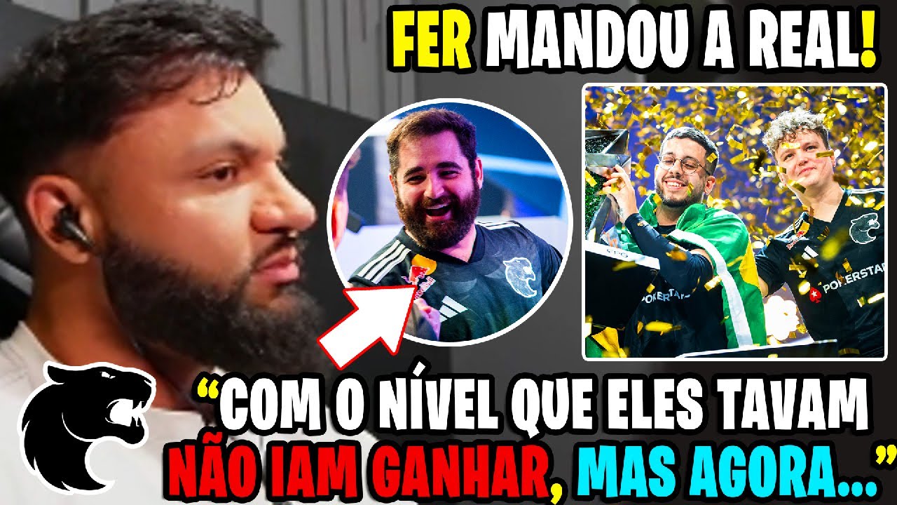 📢 FER MANDA A REAL SOBRE A FURIA AP&Oacute;S T&Iacute;TULO: 