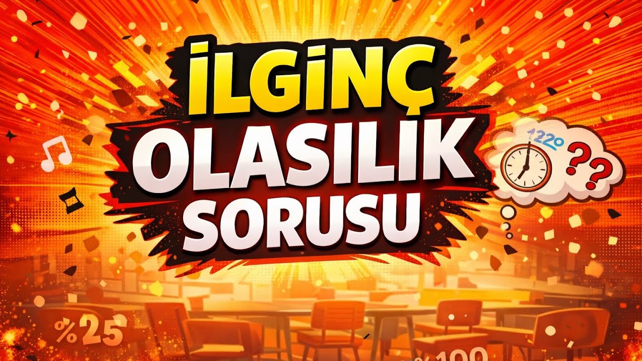 Seçicilere özel olasılık sorusu | Olasılık Problemi (Grafikli Çözüm)