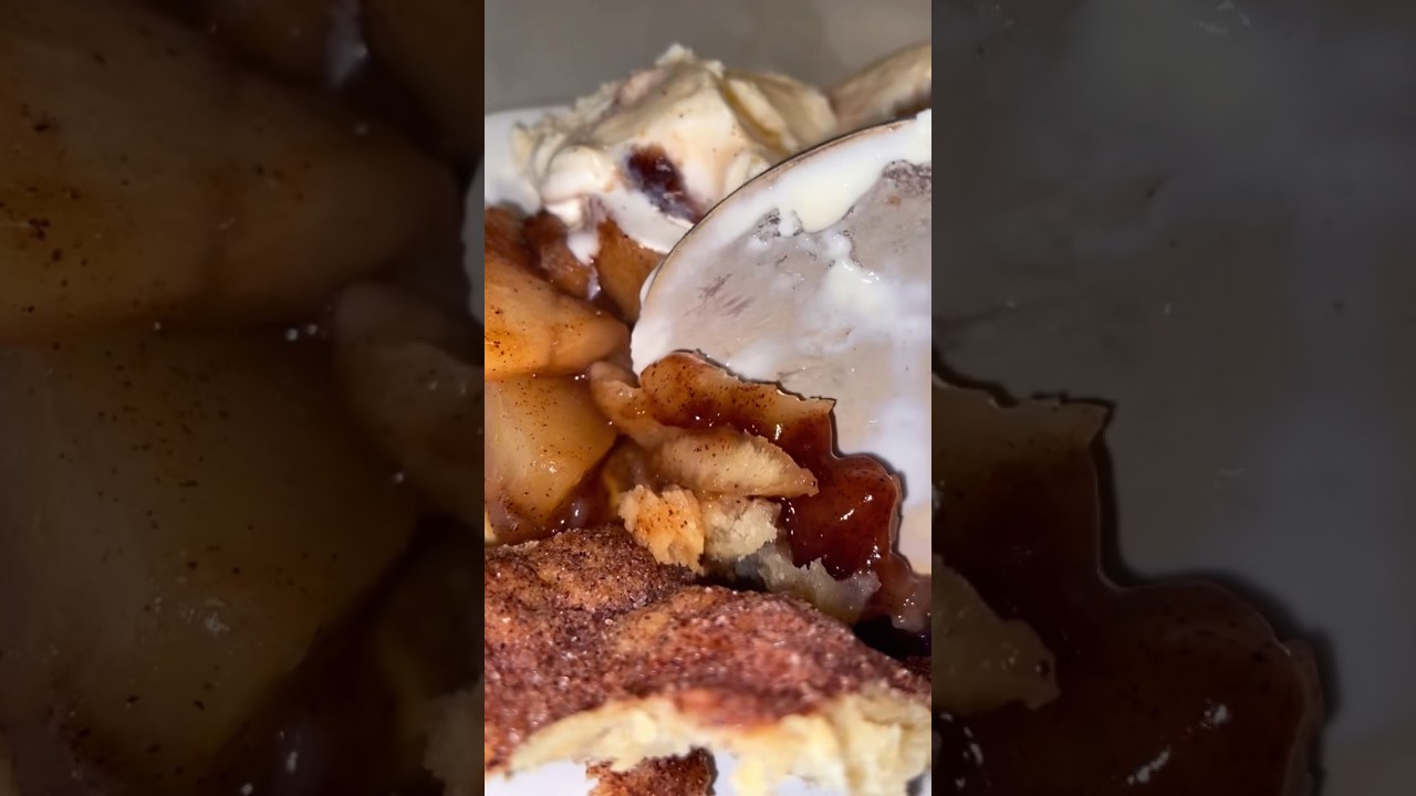 Oh but you&rsquo;re gonna want THIS cinnamon sugar apple pie 🍎 #applepie #clairesaffitz #dessert